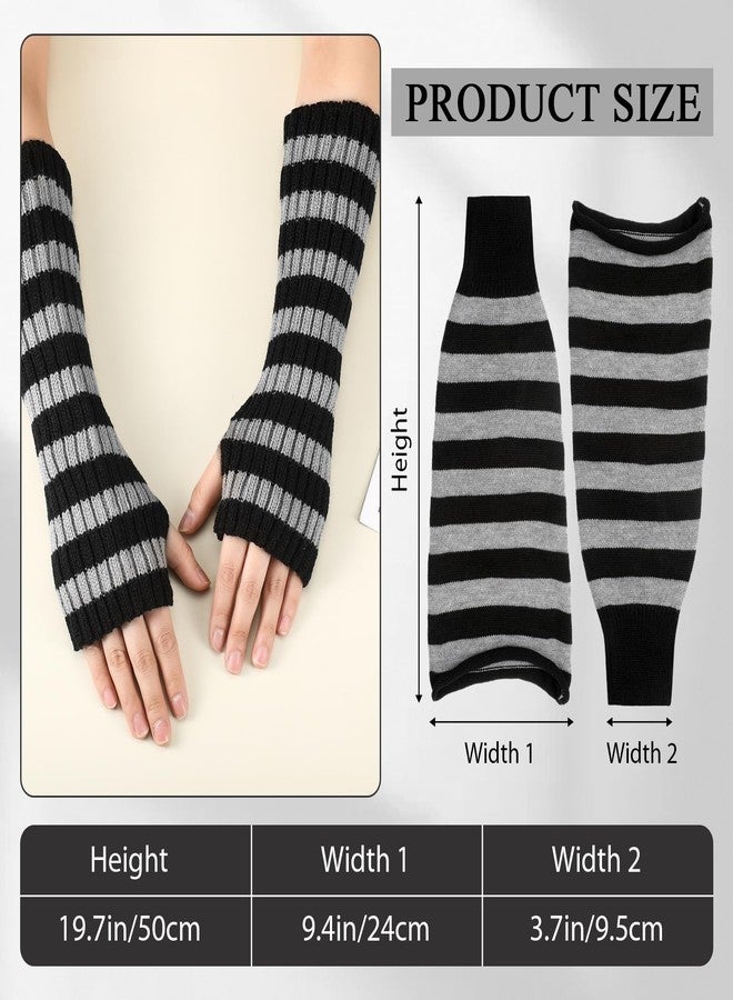 Silicherry Y2k Beanie Cat Crochet Hats Cat Beanie Accessories with Kawaii Leg Cover for Women Girls(Black,Gray,Classic) - Image 3